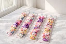 Набір дитячих гумок для волосся 20 шт