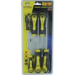 Набір викруток Сталь 6 шт. (58188)