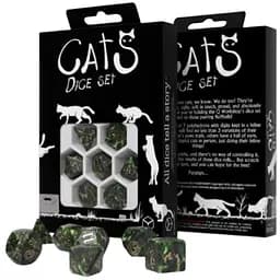 Набор кубиков Cats Dice Set: Pixel , 7 шт. (SCAT06)
