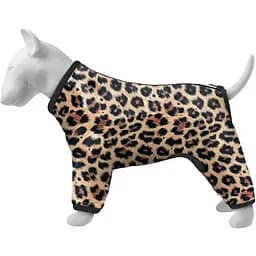 Ветровка для собак Collar Waudog Clothes, рисунок "Леопард", XS22, В 30-34 см, С 19-21 см
