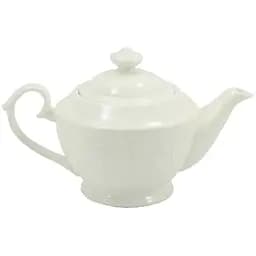 Чайник заварювальний Interos Зара порцеляновий 850 мл білий (Q0213)