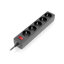 Мережевий фільтр живлення REAL-EL RS-Protect 505, 5m, black (EL122300046) - мініатюра 7