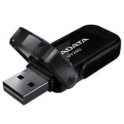USB флеш накопичувач ADATA 32GB UV240 Black USB 2.0 (AUV240-32G-RBK) - мініатюра 2