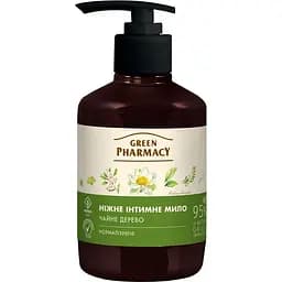 Жидкое мыло для интимной гигиены Зеленая Аптека Чайное дерево 370 мл