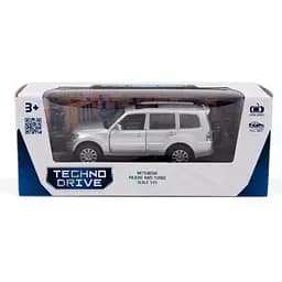 Автомодель TechnoDrive Mitsubishi Pajero 4WD Turbo срібляста (250282) - мініатюра 11