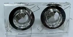 Світильник точковий Brille декоративний HDL-G141/2 CL Crystal MR16 164099