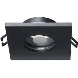 Світильник точковий Brille врізний для ванної HDL-DS 201 GU10 IP65 BK 36-503