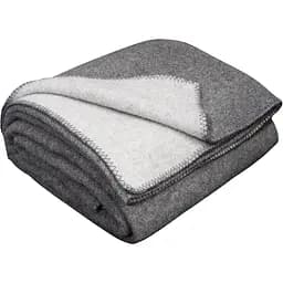 Плед-ковдра Love You вовняний 130х170 см сірий (6131)