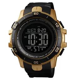 Мужские спортивные часы Skmei 1475 Золотистый