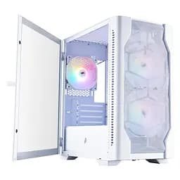 Корпус 1stPlayer D4-M-WH-2F1P-W-1F1-W White - мініатюра 7