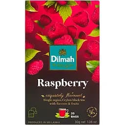 Чай чорний Dilmah Малина 30 г (20 шт. х 1.5 г) (718983) - мініатюра 2