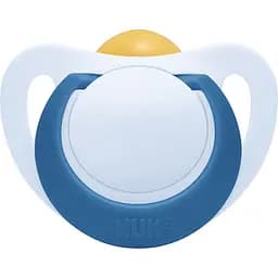 Пустышка латексная Nuk Star ортодонтическая 6-18 месяцев 1 шт. (3952445)