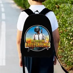Рюкзак дитячий Пабг "PUBG BATTLEGROUNDS" 34х27см, міський ранець для хлопчика з принтом (00427)