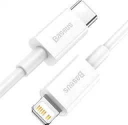 Кабель Baseus Superior Series Fast Charging Data Cable Type-C to iP PD 20W 2 м Білий - мініатюра 2