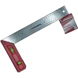 Угольник строительный Haisser с уровнем 300 мм (136760)