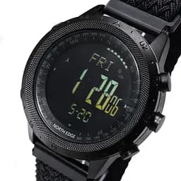 Годинник North Edge Desert Nylon Power 5BAR з компасом