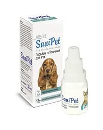 Лосьйон для догляду за вухами Природа Sani Pet 15 мл
