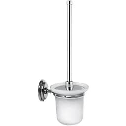 Йоржик настінний з кришкою Zerix LR1510 LL1412, Хром