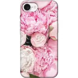 Чохол Demsky Pink peonies для Apple iPhone 16e (6.1)