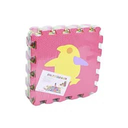 Детский коврик Мозаика "Животные" Bambi MR 1278, 9 деталей, EVA, 30х30 см