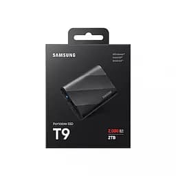 SSD накопичувач Samsung T9 2TB Black (MU-PG2T0B) - мініатюра 2