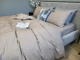 Комплект постільної білизни Washed Cotton з вареної бавовни ніжно-рожевий Anise - мініатюра 5