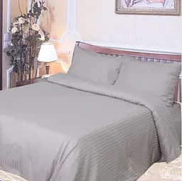 Комплект постельного белья Ярослав сатин 200х220 см серый (49567)