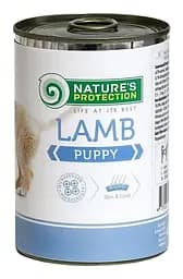 Влажный корм для щенков всех пород с ягненком Nature's Protection Puppy Lamb 800 г