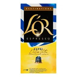 Кава мелена в капсулах L'OR Espresso Destinations Capri Dolce Vita (10 шт.x 5.2 г) 52 г