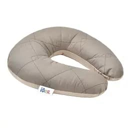 Подушка дорожная Ideia рогалик Journey, 38х35 см, серый/бежевый (08-13232)