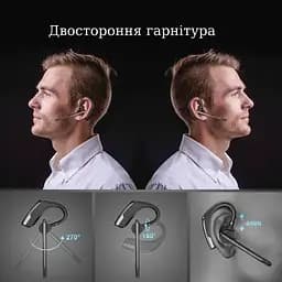 Гарнітура Bluetooth New Bee NB-M51 Black (NB-M51-EN) - мініатюра 6