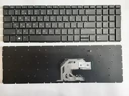 Клавіатура для ноутбуків HP ProBook 450 G6/G7, 455 G6/G7 чорна без рамки RU/US High