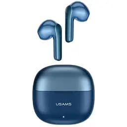 Бездротові навушники Usams Earbuds XH09, TWS, BT5.1, 35mAh, 300mAh, 5.5h, blue