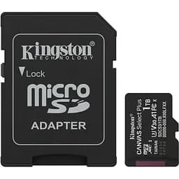Карта памяти Kingston MicroSDXC 1Tb U3 A1 Canvas Select Plus 150R + адаптер (SDCS3/1TB)
