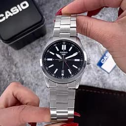 Чоловічий годинник Casio MTP-VD02D-1E Сріблястий ( AT1141-0326 ) - мініатюра 5