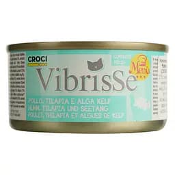 Влажный корм для кошек Vibrіsse Menu курица с талапией в соусе из водорослей 70 г (C1018077)