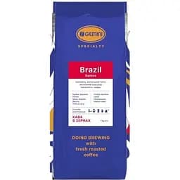 Кофе в зернах Gemini Brazil Santos 1 кг