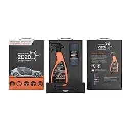 Набор Polychrom 2020 глянцевый полироль для пластика и винила с ароматом ванили Cockpit Reiniger 500 мл + микрофибра