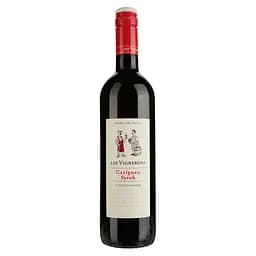 Вино Les Vignerons Carignah Syrah, червоне, сухе, 0,75 л
