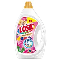 Гель для прання Losk Color Ароматерапія Ефірні олії та аромат Малазійської квітки 2.25 л 50 циклів прання
