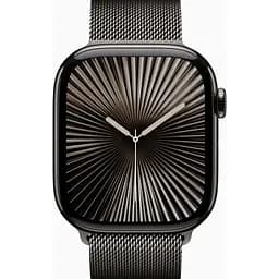 Смарт-годинник Apple Watch Series 10 GPS + Cellular 46mm Slate Titanium Case w. Slate Milanese Loop - M/L (MWYW3) - мініатюра 2