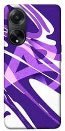 Чохол Demsky Purple Abstract для Oppo A58 4G