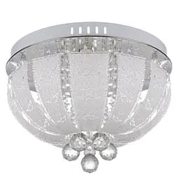 Люстра стельова Brille торт кришталева E14 CH (BCL-456C/3)