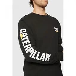 Кофта Caterpillar Trademark Banner Longsleeve Black XL (1103-1510034-016-XL) - мініатюра 4