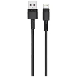 Кабель XO Lightning NBQ166 5A/1m Black