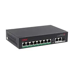 PoE-комутатор некерований 11-портовий ONV-H1108PFD з 8 портами PoE (73-00061) - мініатюра 3