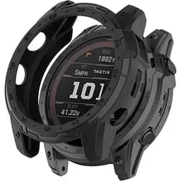 Чехол-бампер DK для Garmin Tactix 7 Силикон Outlines (015830) (black)