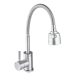 Смеситель для кухни Armata SUS-011 с гибким изливом CH6186 Нержавеющая сталь