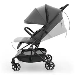 Прогулянкова коляска Kinderkraft Nebo Platinum Grey Beige (KSNEBO00GRY0000) - мініатюра 5