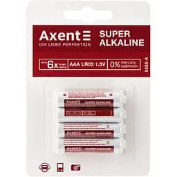 Элемент питания Axent AAA LR03 1.5V 4 шт. (5553-A)